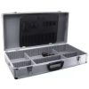DEDRA Alumínium bőrönd 640x325x150, ezüstszínű