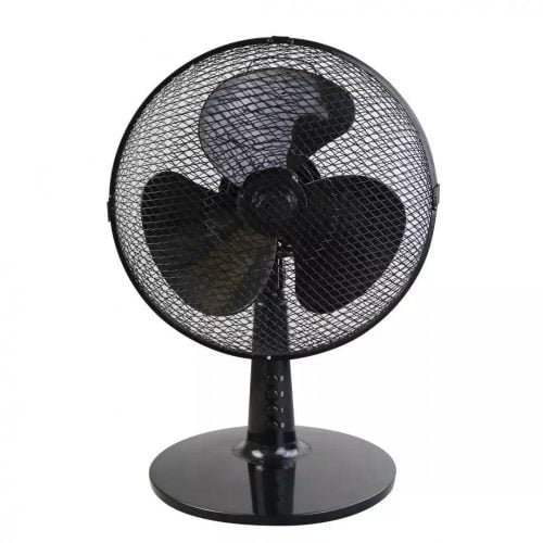 DEDRA 12" asztali ventilátor, fekete