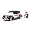 Jada - Mr. Monopoly 1939 Chevy Master fém autómodell figurával - 1:24