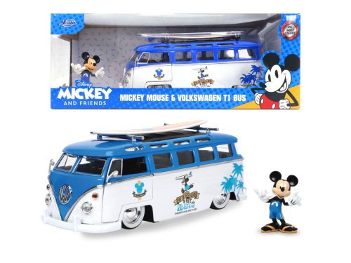 MICKEY MOUSE & VOLKSWAGEN T1 BUS - JADA TOYS