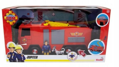 Simba Toys Sam, a tűzoltó - Jupiter Pro tűzoltóautó fénnyel és hanggal