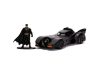 DC Comics: Batman figura és Batmobile autómodell 1/32 - Simba Toys