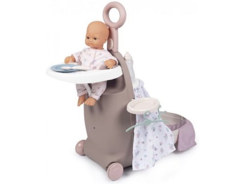 Smoby Baby Nurse babacenter bőröndben - Pasztel