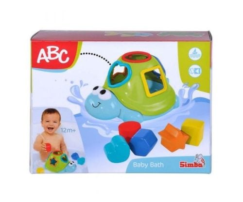 ABC úszó teknősbéka formaválogatós kockákkal - Simba Toys