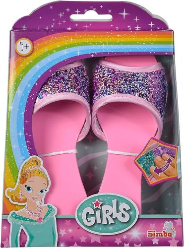 Simba Toys Girls - Flitteres gyerekpapucs