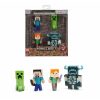 Jada - Minecraft fém figura szett - 4 db-os