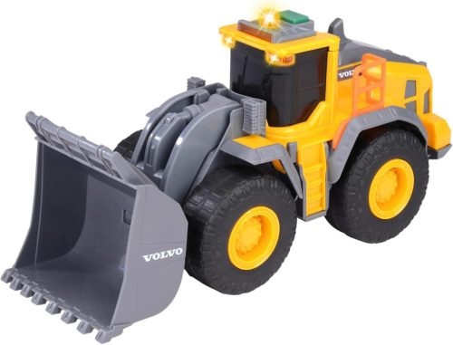 Volvo játék homlokrakodó munkagép - 23 cm