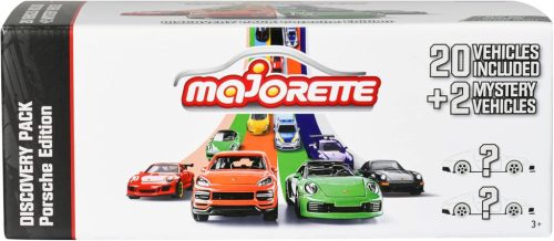 Majorette 20 + 2 db-os kisautó ajándékszett - Porsche