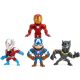 Marvel bosszúállók fém figurák - 4db