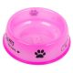 Pet's Bowl Műanyag tál kutya macska 0,6l, pink