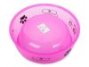 Pet's Bowl Műanyag tál kutya macska 0,8l, pink