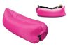 Air Lazy Bag pumpa nélkül felfújható matrac, 220cm x 70cm, rózsaszín