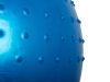 Gimnasztikai labda pumpával, 70 cm, kék