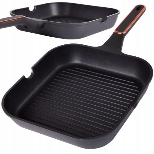 Tapadásmentes grill serpenyő - 28cm