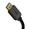 Baseus HDMI 2.0 kábel, 4K 60Hz, 3D, HDR, 18Gbps, 1m (fekete)