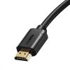 Baseus HDMI 2.0 kábel, 4K 60Hz, 3D, HDR, 18Gbps, 1m (fekete)