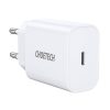 Choetech Q5004 EU USB-C mains charger, 20W (white)