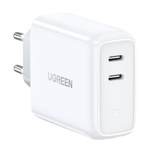 UGREEN CD199 charger, 2x USB-C, PD3.0, QC4.0, 36W (White)