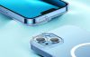 Baseus Crystal iPhone 14 Plus Átlátszó mágneses tok és üvegfólia