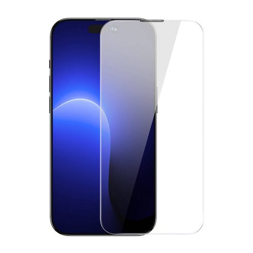 Baseus Crystal iPhone 14 Pro Üvegfólia porálló bevonattal (1 db)