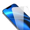 Baseus Crystal iPhone 14 Plus/13 Pro Max Törés- és porálló üvegfólia, 0.3 mm (2 db)