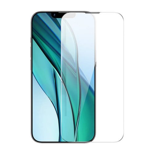 Baseus Crystal iPhone 14 Plus/13 Pro Max Törés- és porálló üvegfólia, 0.3 mm (2 db)