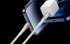 Baseus Glimmer USB-C - Lightning töltőkábel, 20W, 1m (fehér)