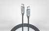 Cable USB-C do USB-C Choetech, PD100W 1.8m (grey)