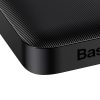 Baseus Bipow Powerbank 10000mAh, 15W (fekete)