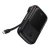 Powerbank Baseus Qpow PRO with cable, 10000mAh, 22.5W (Black)