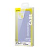 Baseus Liquid Silica iPhone 14 Tok, üvegfólia és tisztító készlet (lila)