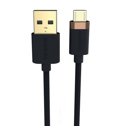 Duracell USB cable for Micro-USB 1m (Black)