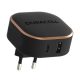 Duracell USB + USB-C Wall Charger 30W (Black)