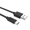 Cable USB to USB-C 3.0 Duracell 1m (black)