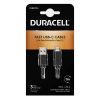 Cable USB to USB-C 3.0 Duracell 1m (black)