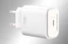 XO L90B Wall Charger, USB-C, PD 20W + QC 3.0 18W (White)