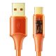 USB to USB-C cable, Mcdodo CA-2091, 6A, 1.2m (orange)