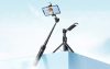 Selfie stick Mcdodo SS-1771, with lighting and remote control (black)