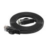 Orico RJ45 Cat.6 Flat Ethernet Network Cable 20m (Black)