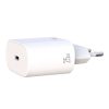 Wall Charger with + USB-C Cable XO L91EU 25W (white)