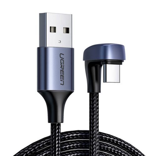 Cable USB 2.0 A to C UGREEN, 1m (Black)