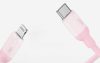 UGREEN USB-C to Lightning Charging Cable, PD 3A, 1m (pink)