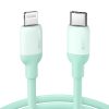 UGREEN USB-C to Lightning Charging Cable, PD 3A, 1m (green)