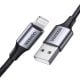 Cable Lightning to USB-A UGREEN 2.4A US199, 1.5m (Black)