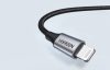 Cable Lightning to USB-A UGREEN 2.4A US199, 1.5m (Black)