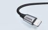 Cable Lightning to USB UGREEN 2.4A US199, 2m (Black)