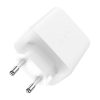 Acefast A41 wall charger, 2x USB-C + USB, GaN 65W (white)