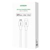 Cable Lightning to USB-C UGREEN 3A US171, 1.5m (white)