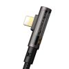 Mcdodo CA-3511 USB to lightning prism 90 degree cable, 1.8m (black)