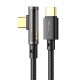 Mcdodo CA-3400 USB to USB-C Prism 90 degree cable, 100W, 1.2m (black)